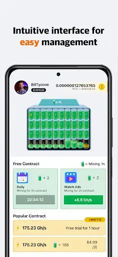 Скриншот 2 — BitTycoon Lite: Майнинг BTC