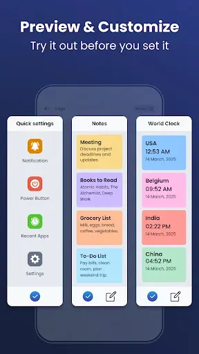 Скриншот 8 — Edge Screen - Edge Gesture