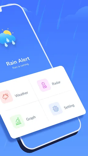 Скриншот 1 — Rain Alerts: Weather forecasts