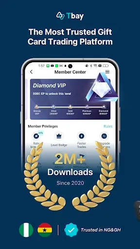 Скриншот 1 — Tbay: Sell Gift Cards
