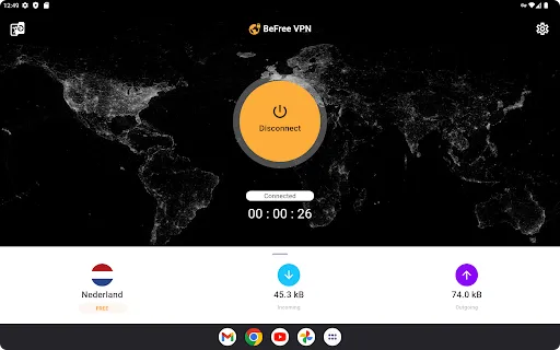 Скриншот 8 — BeFree VPN: Рабочий впн