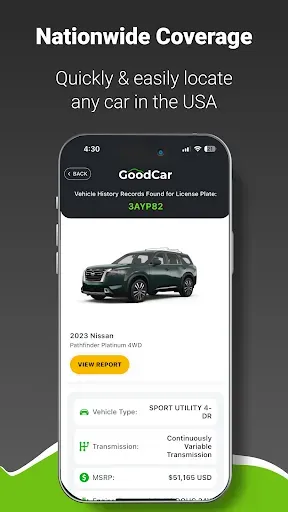 Скриншот 2 — GOODCAR - VIN & Plate Lookups