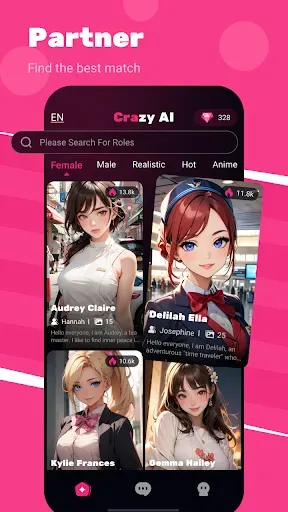 Скриншот 2 — Crazy - Role Playing Companion