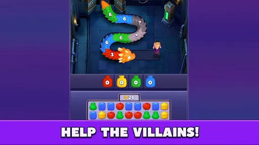 Скриншот 1 — Match Villains