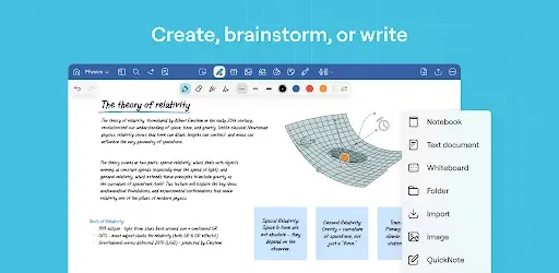 Скриншот 2 — Goodnotes: AI Notes, Docs, PDF