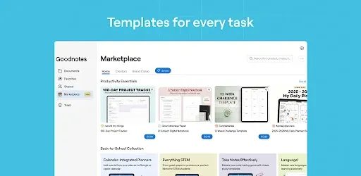 Скриншот 7 — Goodnotes: AI Notes, Docs, PDF