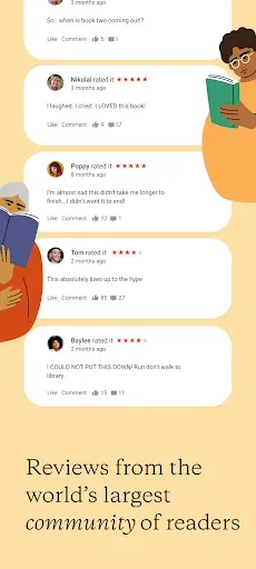 Скриншот 4 — Goodreads: Book Tracker & More