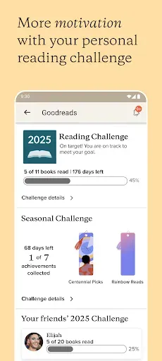 Скриншот 6 — Goodreads: Book Tracker & More