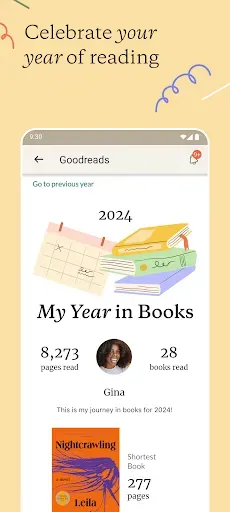 Скриншот 7 — Goodreads: Book Tracker & More