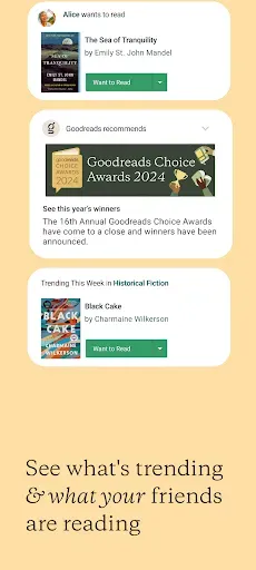 Скриншот 8 — Goodreads: Book Tracker & More