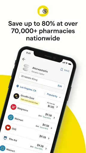 Скриншот 2 — GoodRx: Prescription Coupons