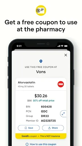 Скриншот 4 — GoodRx: Prescription Coupons