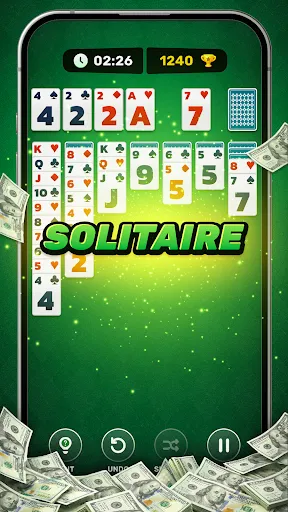 Скриншот 1 — Solitaire - Win Real Cash