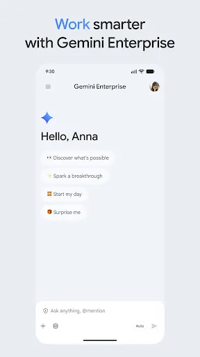 Скриншот 4 — Google Gemini Enterprise