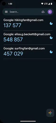 Скриншот 6 — Google Authenticator