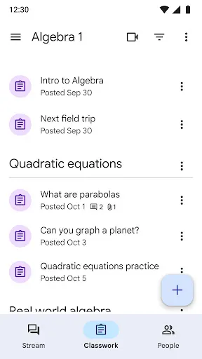 Скриншот 3 — Google Класс