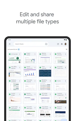 Скриншот 7 — Google Таблицы