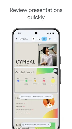 Скриншот 1 — Google Презентации
