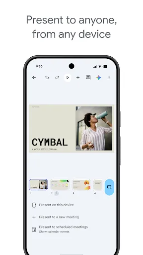 Скриншот 2 — Google Презентации