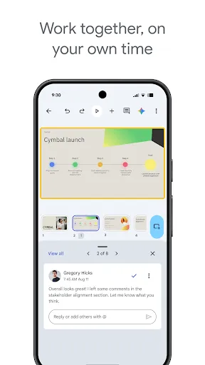 Скриншот 3 — Google Презентации