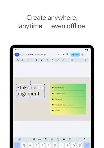 Скриншот 7 — Google Презентации