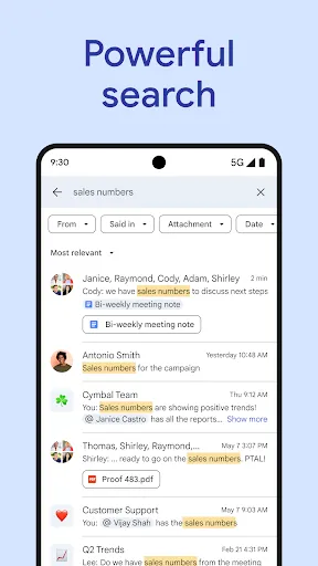 Скриншот 4 — Google Chat