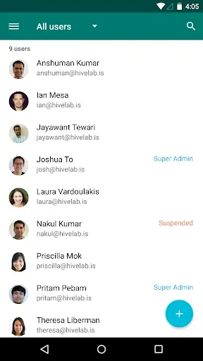 Скриншот 1 — Google Admin