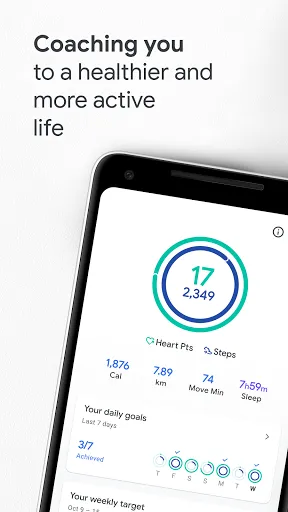 Скриншот 1 — Google Fit: трекер активности
