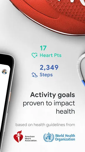 Скриншот 2 — Google Fit: трекер активности