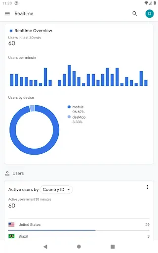 Скриншот 5 — Google Analytics