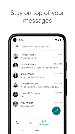 Скриншот 3 — Google Voice