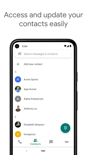 Скриншот 5 — Google Voice