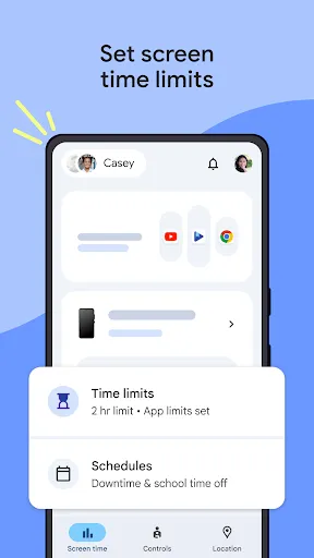 Скриншот 1 — Google Family Link