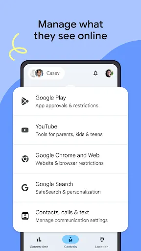 Скриншот 3 — Google Family Link