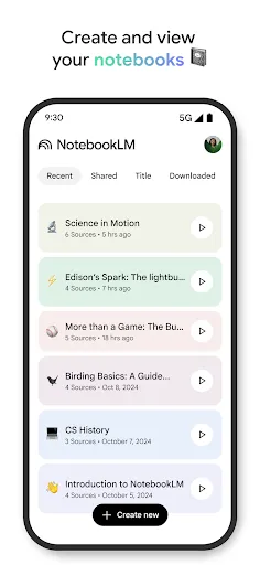 Скриншот 2 — Google NotebookLM