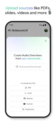 Скриншот 3 — Google NotebookLM