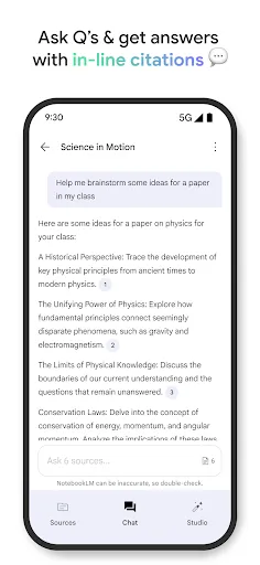 Скриншот 5 — Google NotebookLM