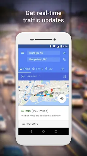 Скриншот 2 — Google Maps Go