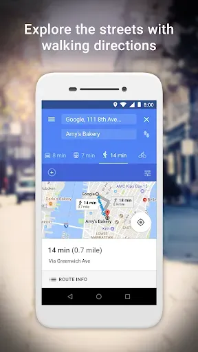 Скриншот 4 — Google Maps Go