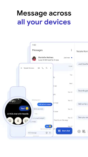 Скриншот 5 — Google Сообщения
