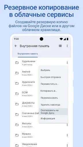 Скриншот 5 — Google Files