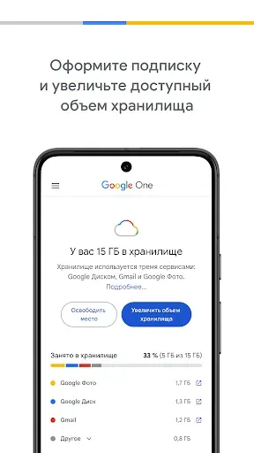 Скриншот 3 — Google One