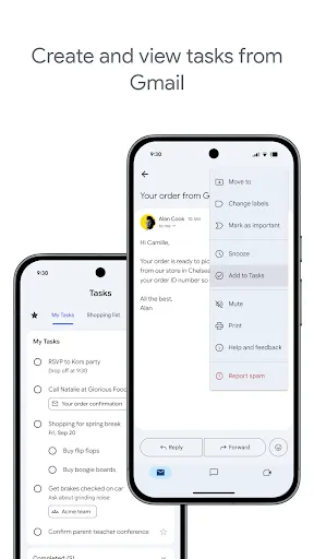 Скриншот 3 — Google Задачи