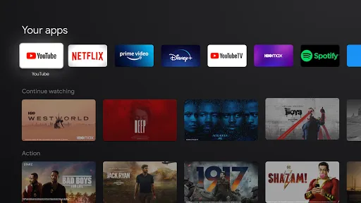 Скриншот 2 — Google TV Home