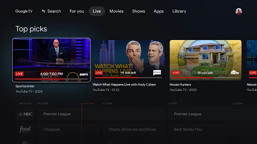 Скриншот 8 — Google TV Home