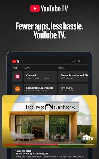 Скриншот 6 — YouTube TV: Live TV & more
