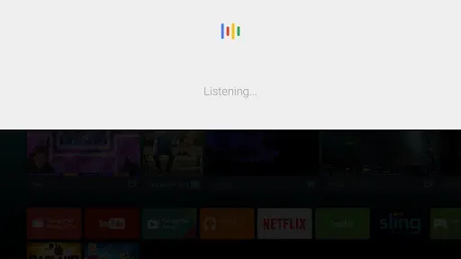 Скриншот 1 — Google app for Android TV