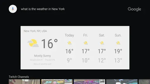 Скриншот 4 — Google app for Android TV