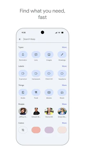 Скриншот 4 — Google Keep – заметки и списки