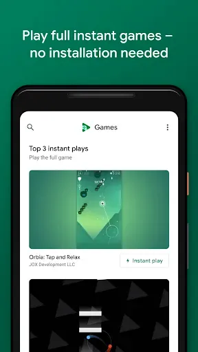 Скриншот 1 — Google Play Игры